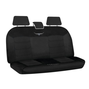 R.M.Williams Car Seat Covers Rear Size 06 Black Mesh