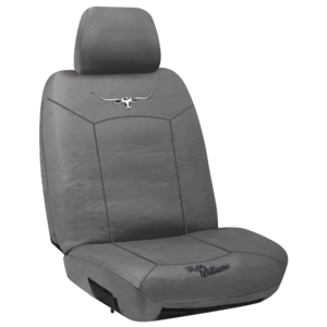 R.M.Williams Car Seat Covers Front Size 30 Grey Canvas