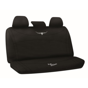 R.M.Williams Car Seat Covers Rear Size 06 Black Neoprene