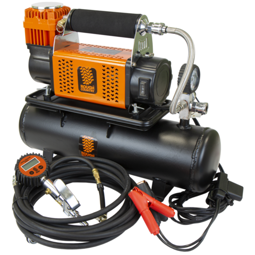 Rough Country On Board Air Compressor 150L/min With 6L Tank - RCCOMP06