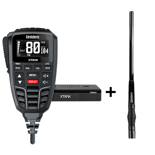 Uniden XTRAK 80 Adventure Pack UHF Radio 5 Watt