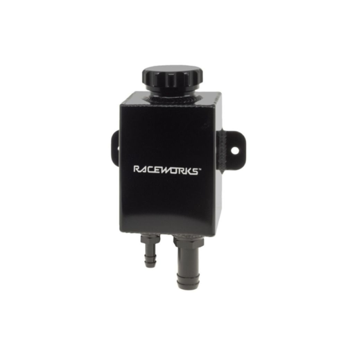 RaceWorks Square Power Steering Reservoir Black - ALY-126BK