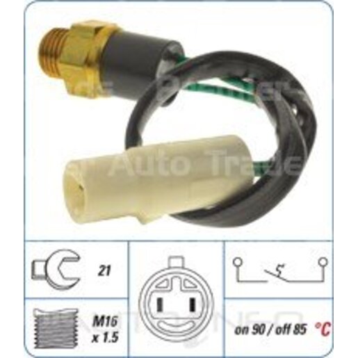 PAT Premium Engine Coolant Fan Temperature Switch - CFS-088