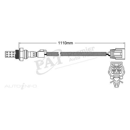 PAT Premium Oxygen Sensor - EGO-148