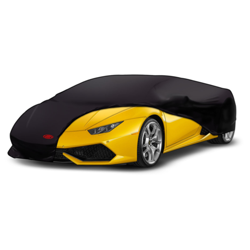 SAAS Car Cover Indoor Classic Ultra 4 Way 5.30m-5.60m Black XL - SC5356
