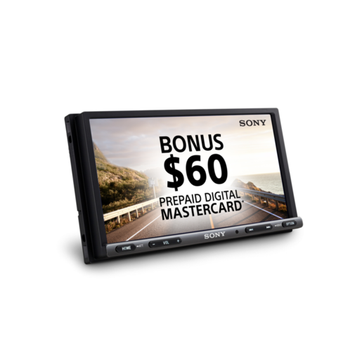 Sony 6.95'' XAVAX3200 Head Unit Apple CarPlay & Android Auto