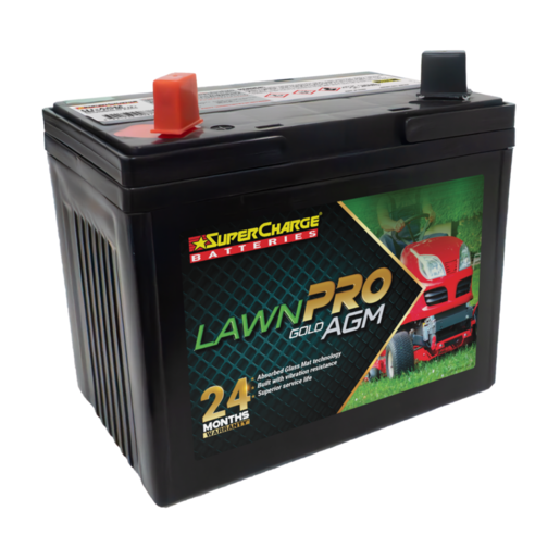 SuperCharge Lawn Pro Gold AGM 12V 300CCA 21Ah Battery