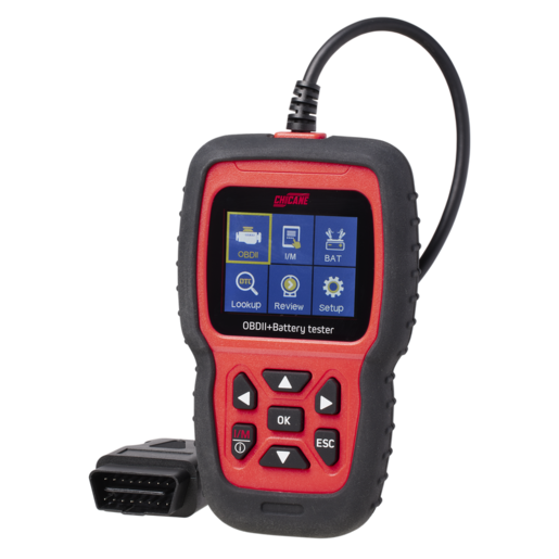Chicane Auto Diagnostic Scan Tool + Battery Tester OBDII - CH5016