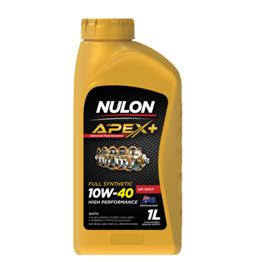 Nulon APEX+ 10W-40 High Performance Full Synthetic Engine Oil 1L