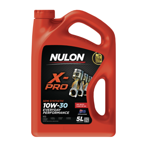 Nulon X-PRO 10W-30 Everyday Performance Semi Synthetic Engine Oil 5L