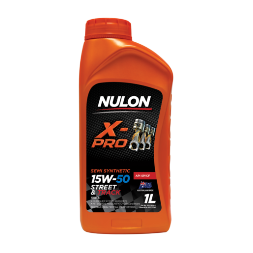 Nulon X-PRO 15W-50 Street and Track Semi Synthetic Engine Oil 1L