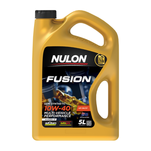 Nulon Fusion 10W-40 Multi Vehicle Performance Semi Synthetic Engine Oil 5L