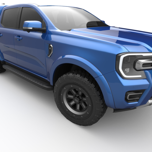 EGR Bolt on Fender Flares to Suit Ford Ranger 2022-On - FF-RGRBS-WS-UNP