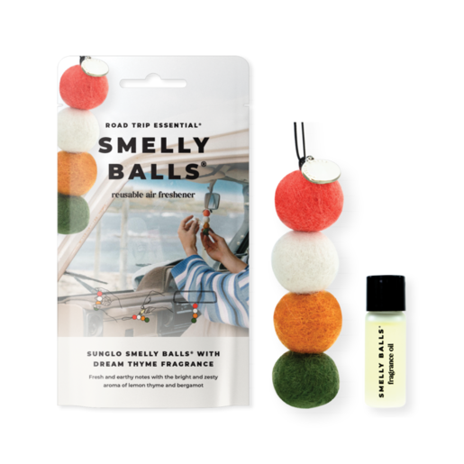 Smelly Balls Sunglo Dream Thyme Set Car Air Freshener 5ml
