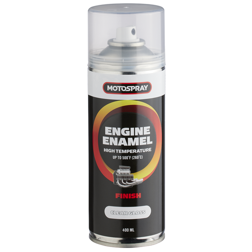 Motor Spring Paint Motospray Engine Enamel Clear Gloss 400ml | Aerosol Paints | Paint %26 ...