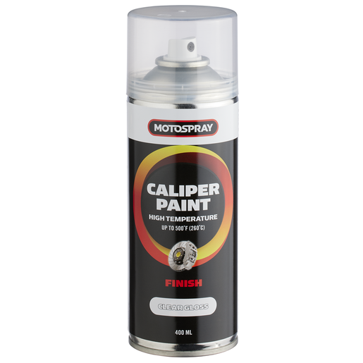 Motospray Caliper Paint Clear Gloss 400ml