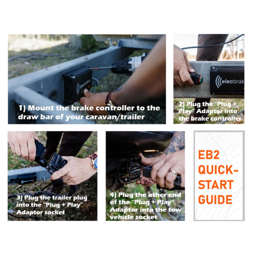 Elecbrakes Trailer-Mounted Brake Controller