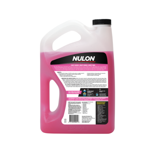 Nulon Pink Premium Long Life Premix Coolant 5L