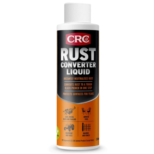 Rust Convertor Liquid CRC Rust Converter Liquid 250ml - 3073 | CRC Industries | Brands ...