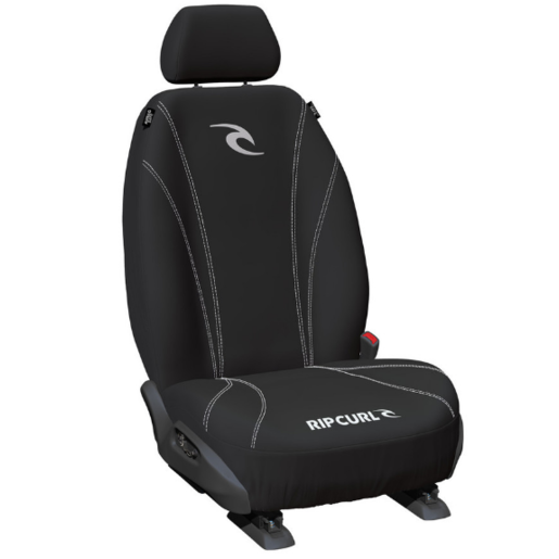 Rip Curl Neoprene Universal Front Seat Covers Logo Black