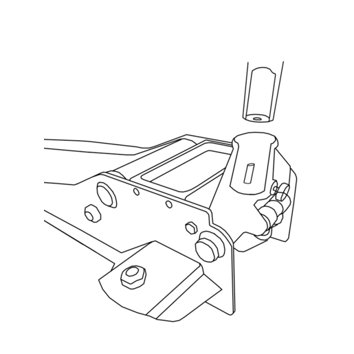 Chicane Garage Jack 2800kg