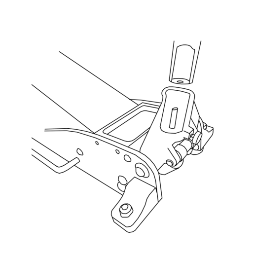 Chicane Aluminium Steel Garage Jack 2000kg - CH7011