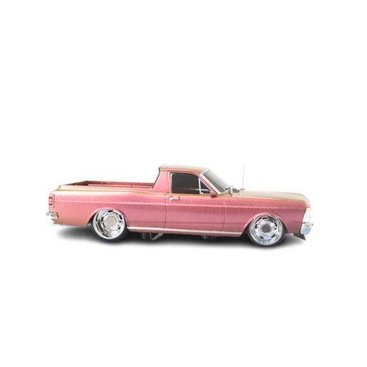 DDA Collectibles 1:24 Ford XW Ute Custom Spectra Rides Light Up Shift Red Gold