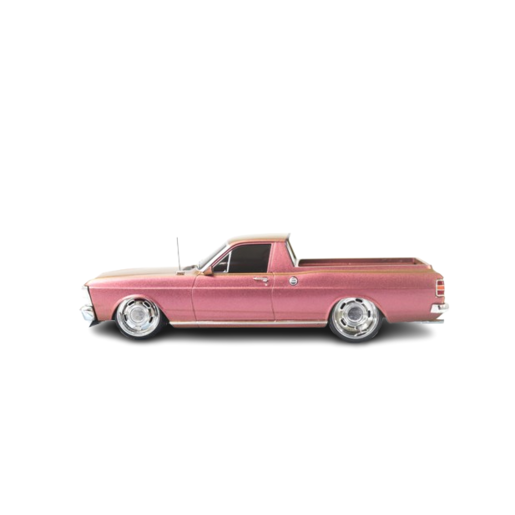 DDA Collectibles 1:24 Ford XW Ute Custom Spectra Rides Light Up Shift Red Gold
