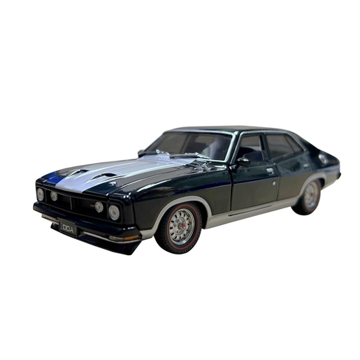 DDA Collectibles 1:32 Black w/ Silver Stripe XB GT Ford Falcon