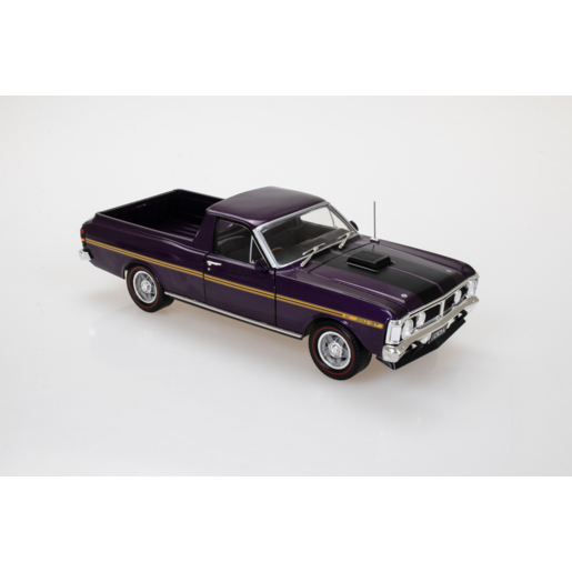 DDA Collectibles 1:24 Purple W/Gold Stripe XY GT Ute Opening Front Doors Only