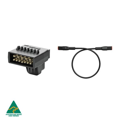 Elecbrakes elecConnect 12-12 Flat Pin Adaptor