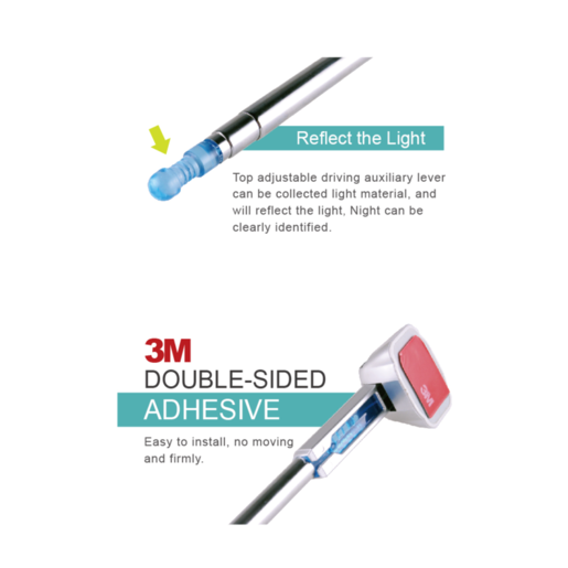 Hypersonic Car Rear Front Bumper Corner Pole Safety Guard