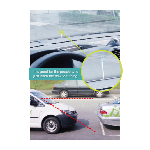 Hypersonic Car Rear Front Bumper Corner Pole Safety Guard