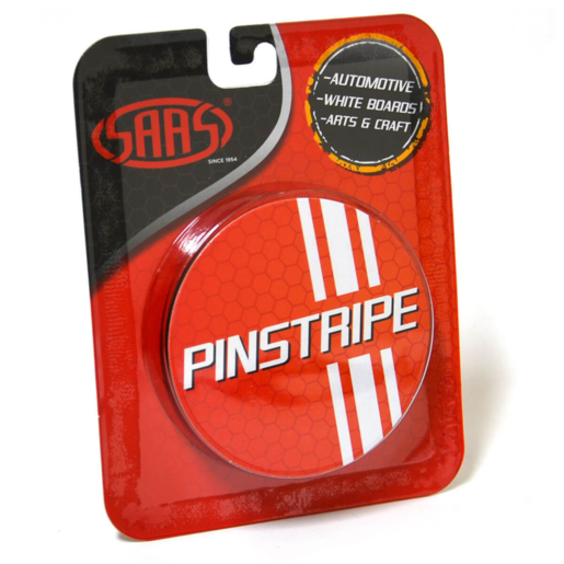 SAAS Pinstripe Reflective Red 25mm x 1mt - 11697