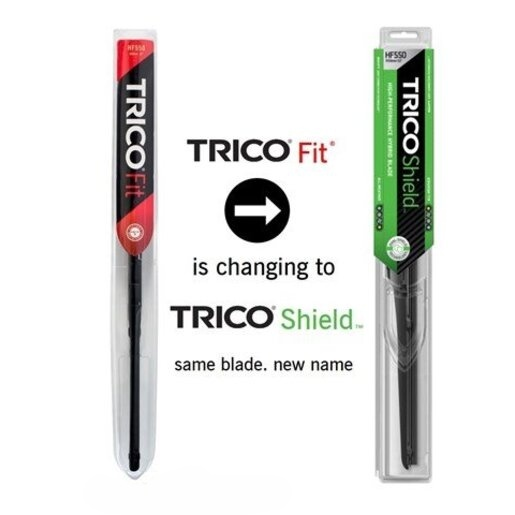 Trico Shield Hybrid Beam Wiper Blade 300mm Single Piece - 12-J