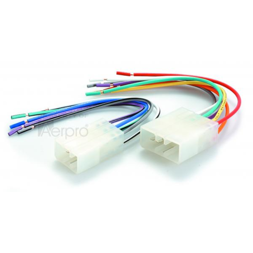 Aerpro Vehicle Specific Plug to Bare Wire Harness To Suit Mitsubishi - AP7010
