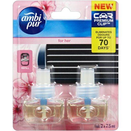 Ambi Pur Air Freshener Refill For Her 2pk - 82209406
