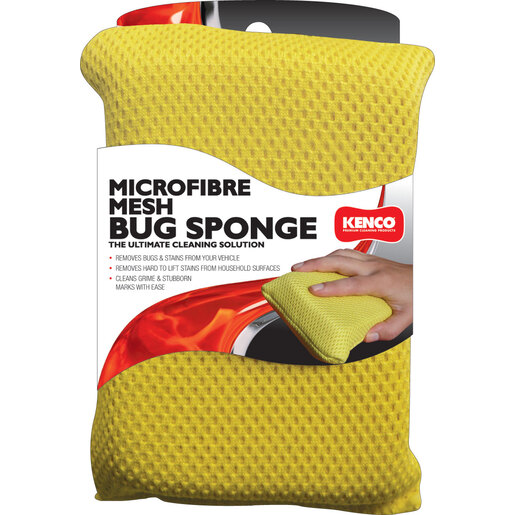 Kenco Bug Sponge Microfibre Mesh Yellow - KSBMF