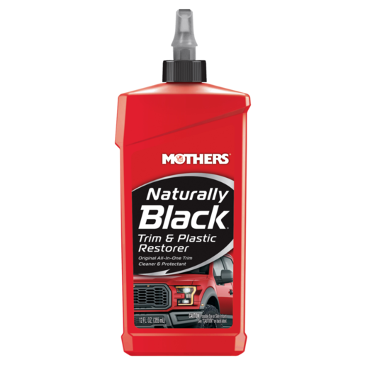 Mothers Naturally Black Trim And Plastic Restorer 355ml