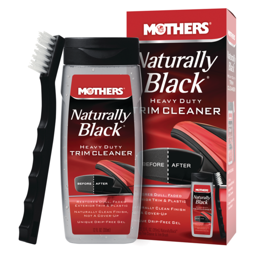 Mothers Naturally Black Heavy Duty Trim Cleaner Kit 355ml