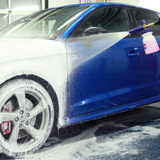 Autoglym Polar Wash 2.5L – Pressure Wash Shampoo Set With Soft Wash Mitt, UK Made