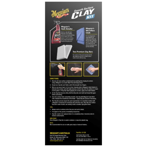 Meguiar's Smooth Surface Clay Kit