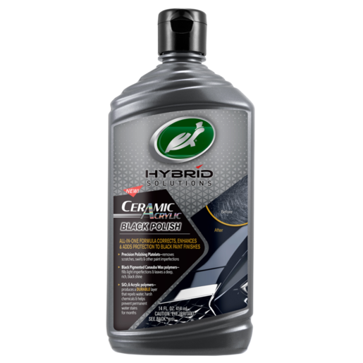 Turtle Wax Hybrid Solutions Ceramic Acrylic Black Polish 414ml