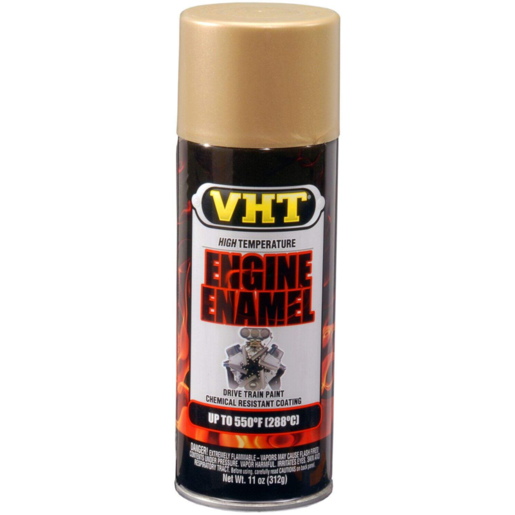 VHT Engine Enamel Gold High Heat Coating 11 oz.
