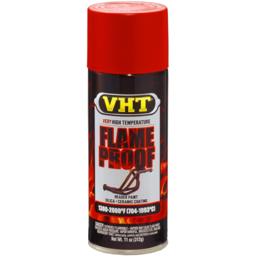VHT Flameproof Coating Flat Red 11 oz.