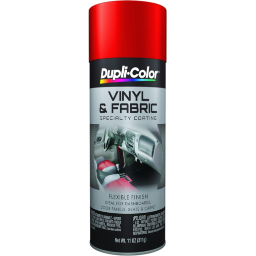 Dupli-Color Vinyl and Fabric Coating Spray Paint Red 311g - HVP100