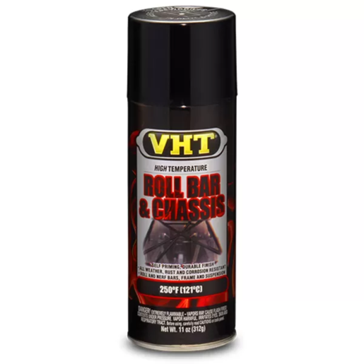 VHT Satin Black Roll Bar Paint 11 oz.