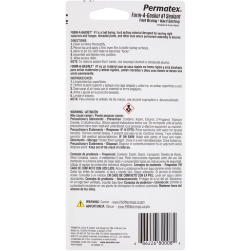 Permatex Form-A-Gasket No. 1 Sealant 85g