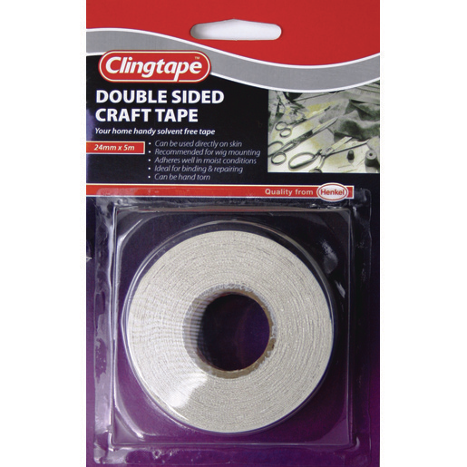 Clingtape Double Sided Craft Tape 24mm x 5m