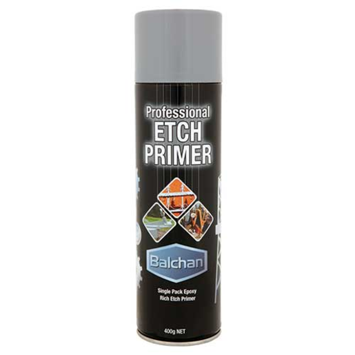 Balchan Professional Industrial & Equipment Paint Black Etch Primer 400g